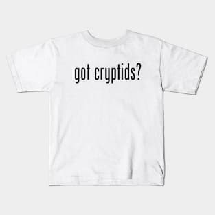 Got Cryptids? Kids T-Shirt